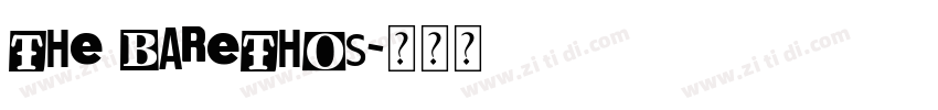 The Barethos字体转换